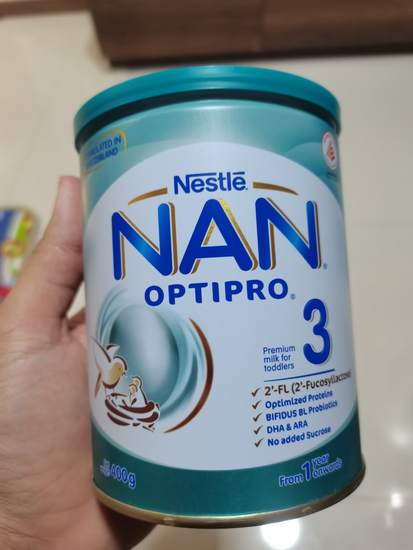 NAN Optipro 3 milk Nestle, Babies & Kids, Nursing & Feeding ...
