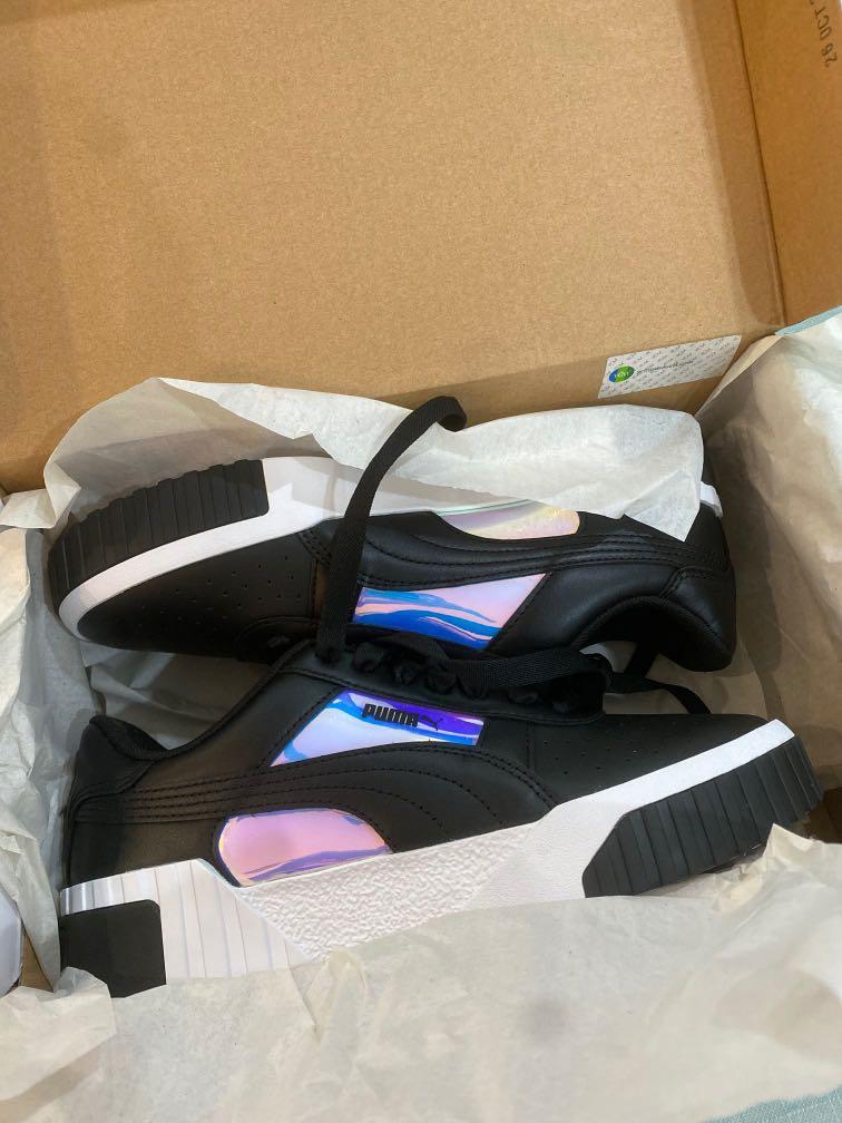 NEW PUMA Holo Black Platform Shoes
