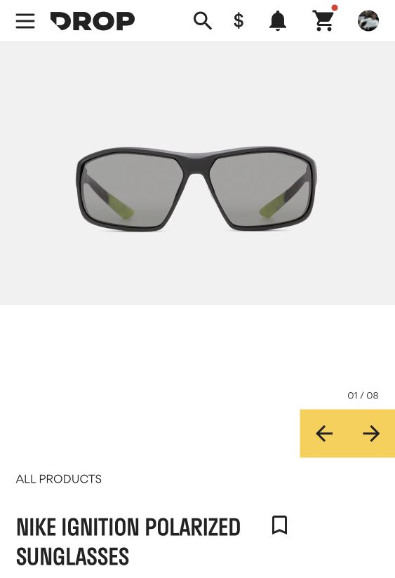 Nike ignition polarized 2025 sunglasses