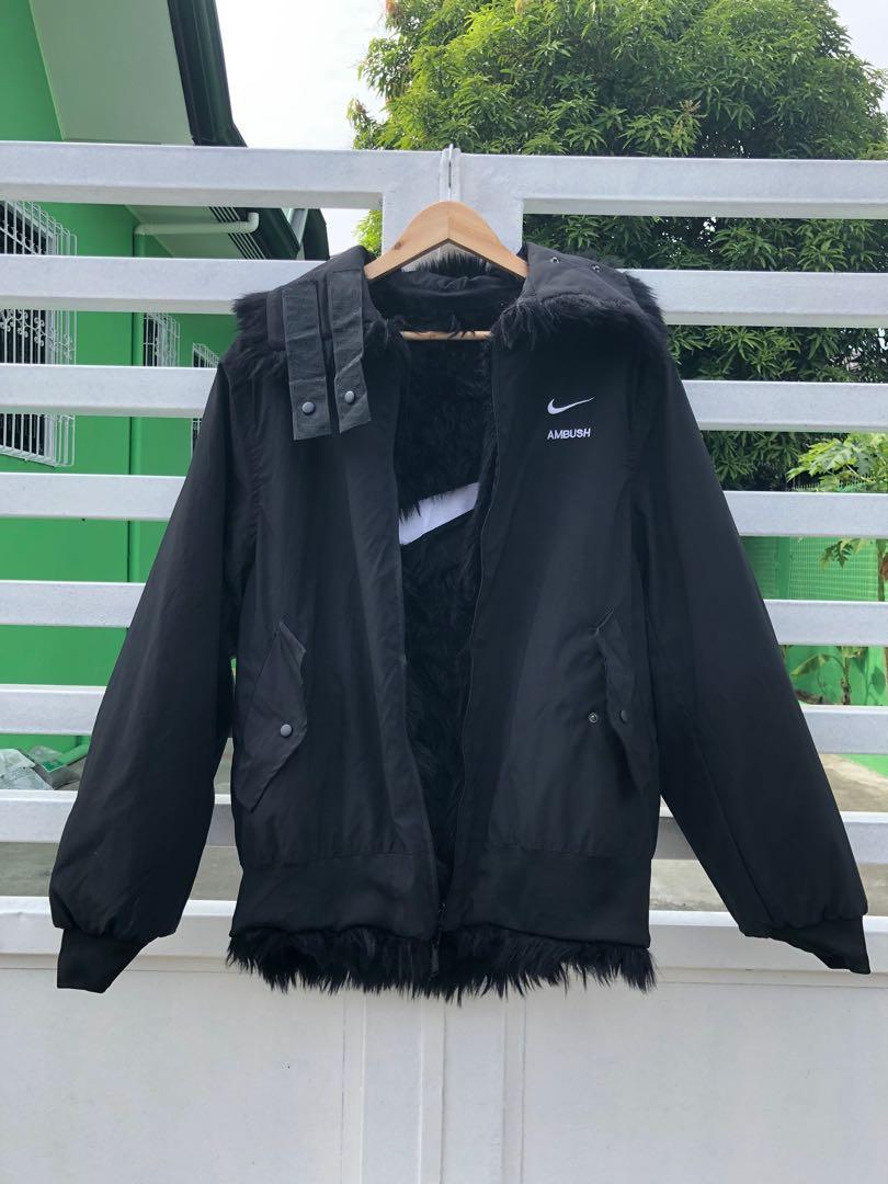 NIKE X AMBUSH REVERSIBLE FAUX FUR COAT 10 000PHP Community on