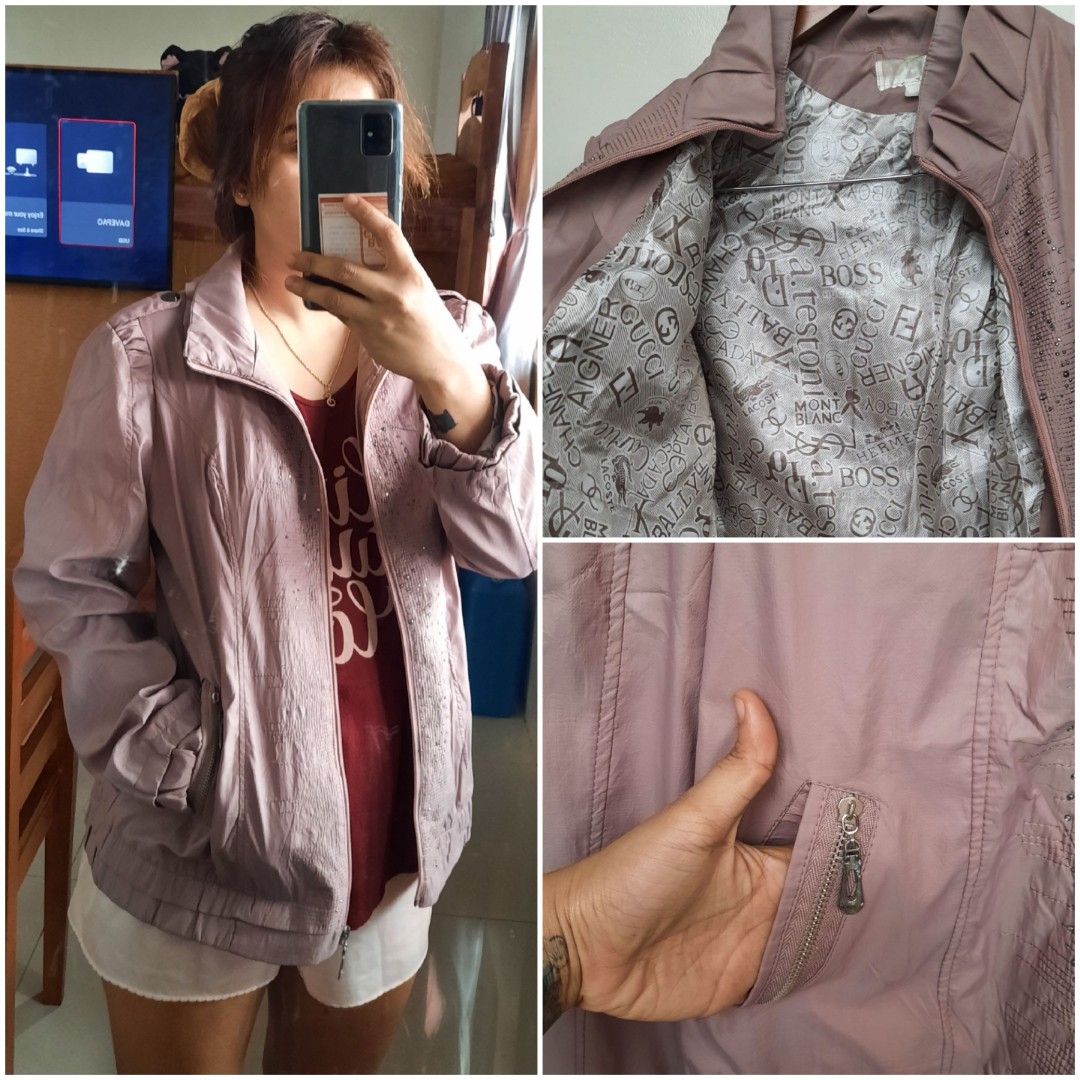 Nude color jacket shop