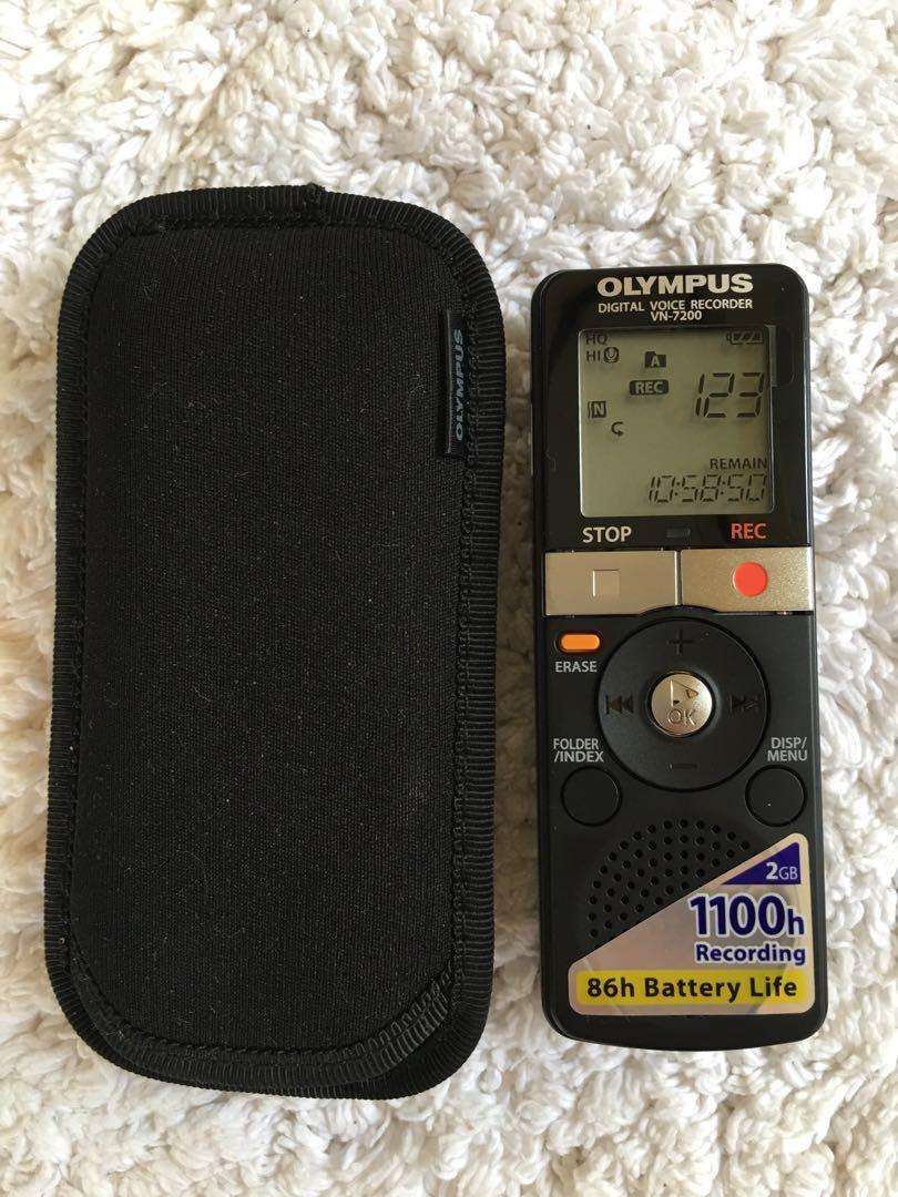 Olympus VN7200 Digital Voice Recorder, Audio, Voice Recorders on Carousell