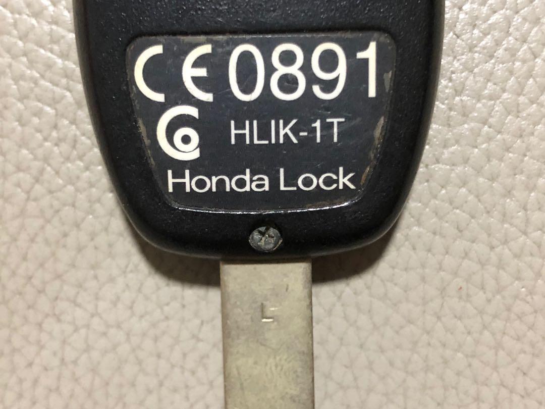 Original Honda 2Button Remote Transponder Key for Reprogramming, Car