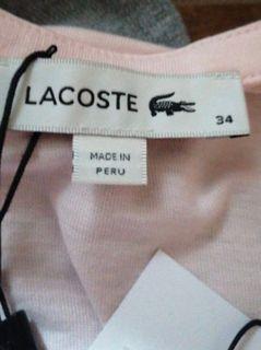 Original Lacoste t-shirt v-neck size 34