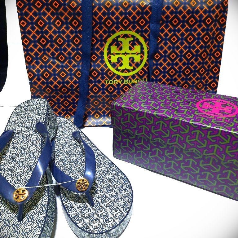 Original TORY BURCH Platform Sandals Size 10 Luxury Sneakers