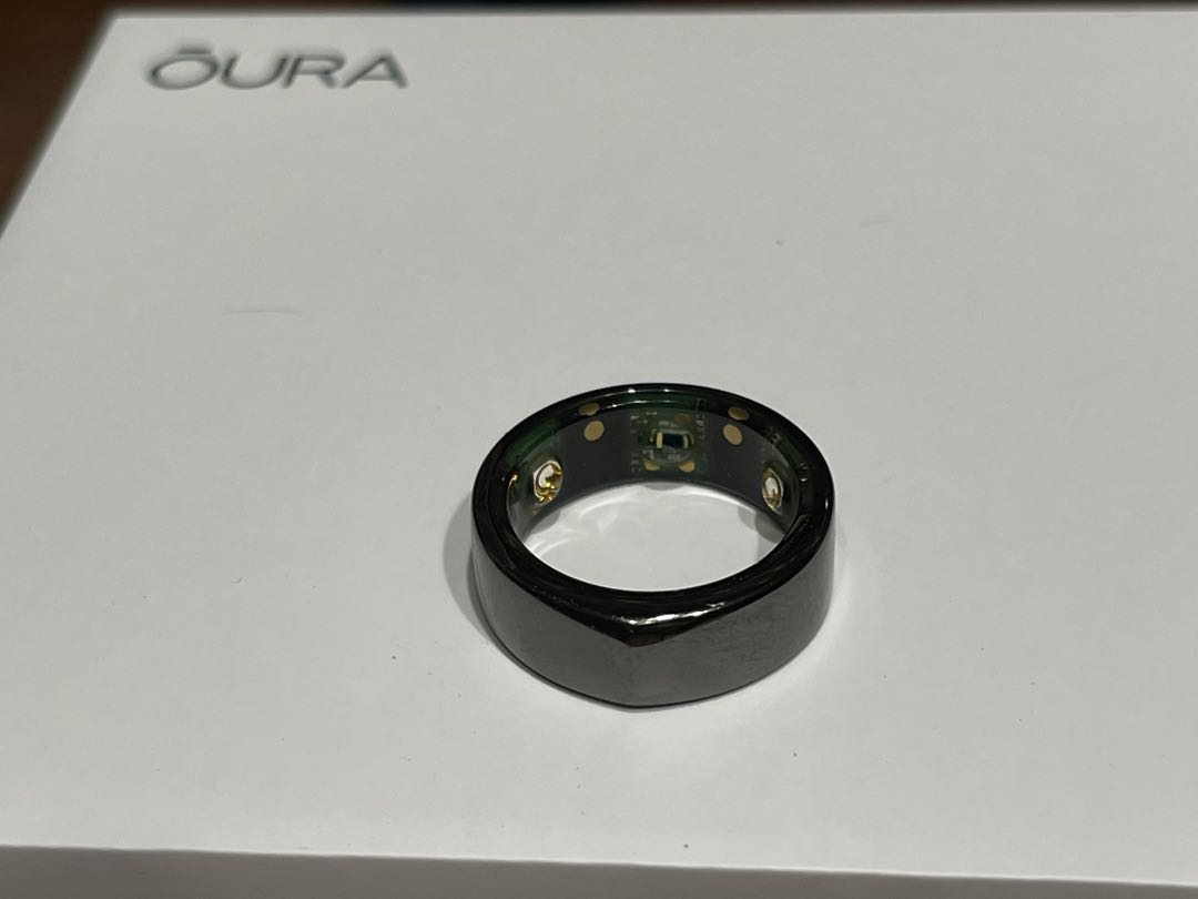 Oura Ring Gen 2 Balance Black Size 9 + Charger, Mobile Phones