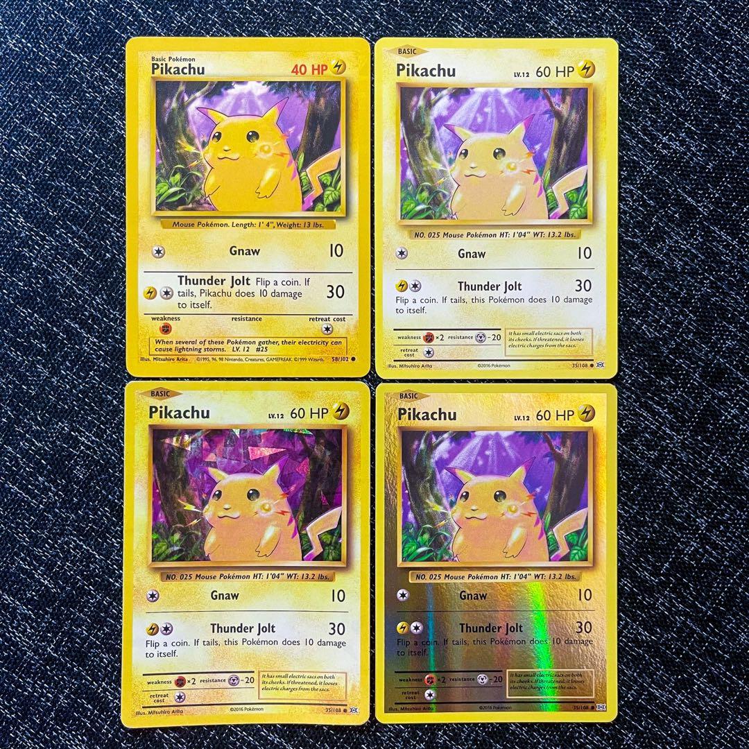  Pokemon - Pikachu (35/108) - XY Evolutions : Toys & Games