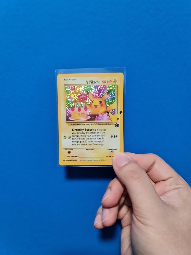 Pokemon TCG: Happy birthday Pikachu!, Hobbies & Toys, Toys & Games on Carousell Pokemon TCG: Happy birthday Pikachu!, Hobbies & Toys, Toys & Games on Carousell