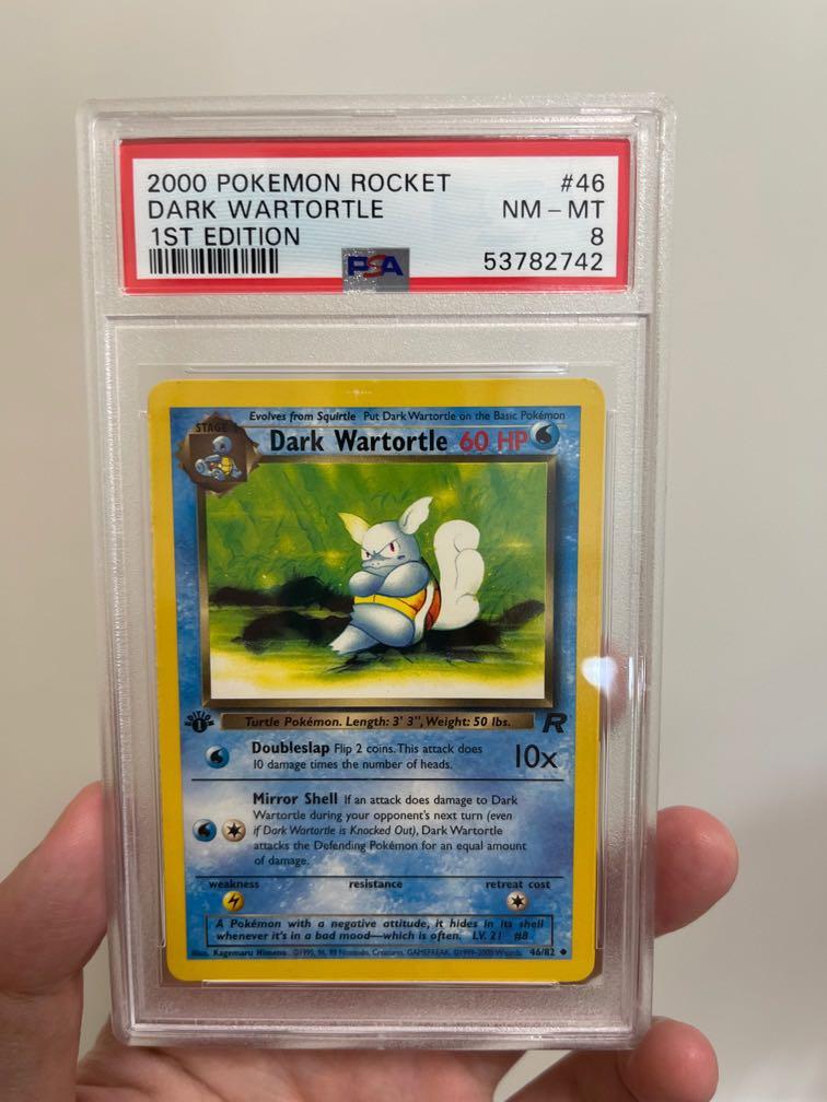 dark wartortle pokemon card value - 39/110 This attack does 10 damage times the number of heads Pokmon rocket dark wartortle psa