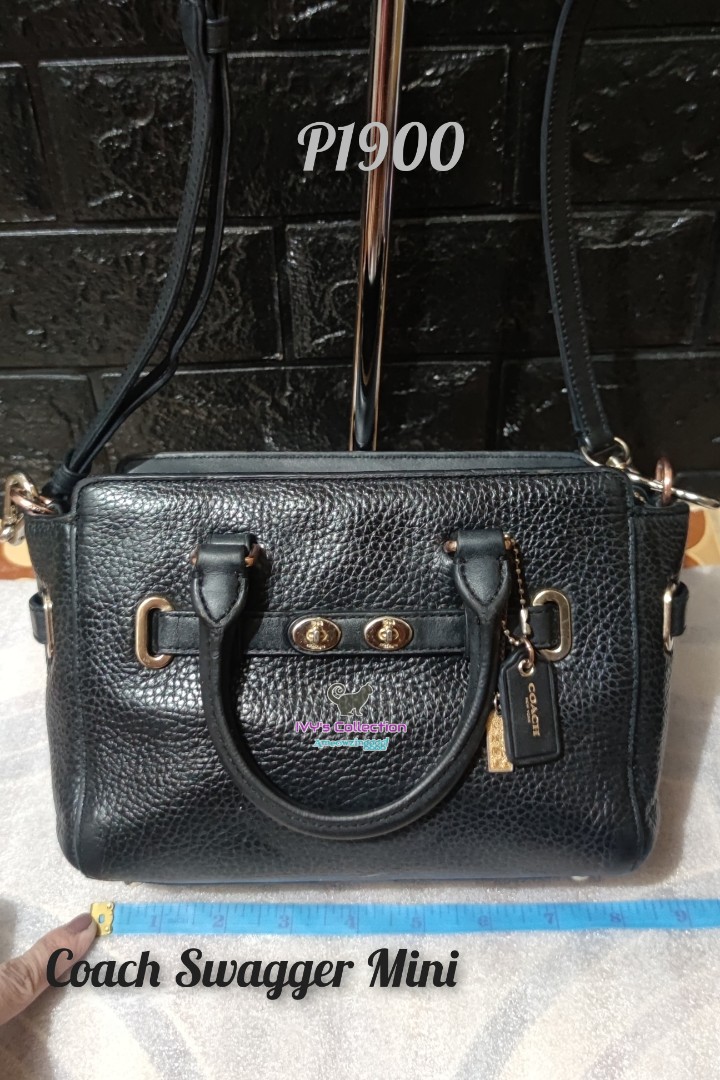 Coach mini swagger 2025 bag