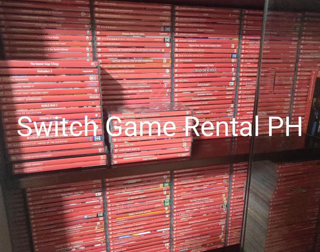 [Promo!] 300+ Nintendo Switch Physical Games for rent, Business ...
