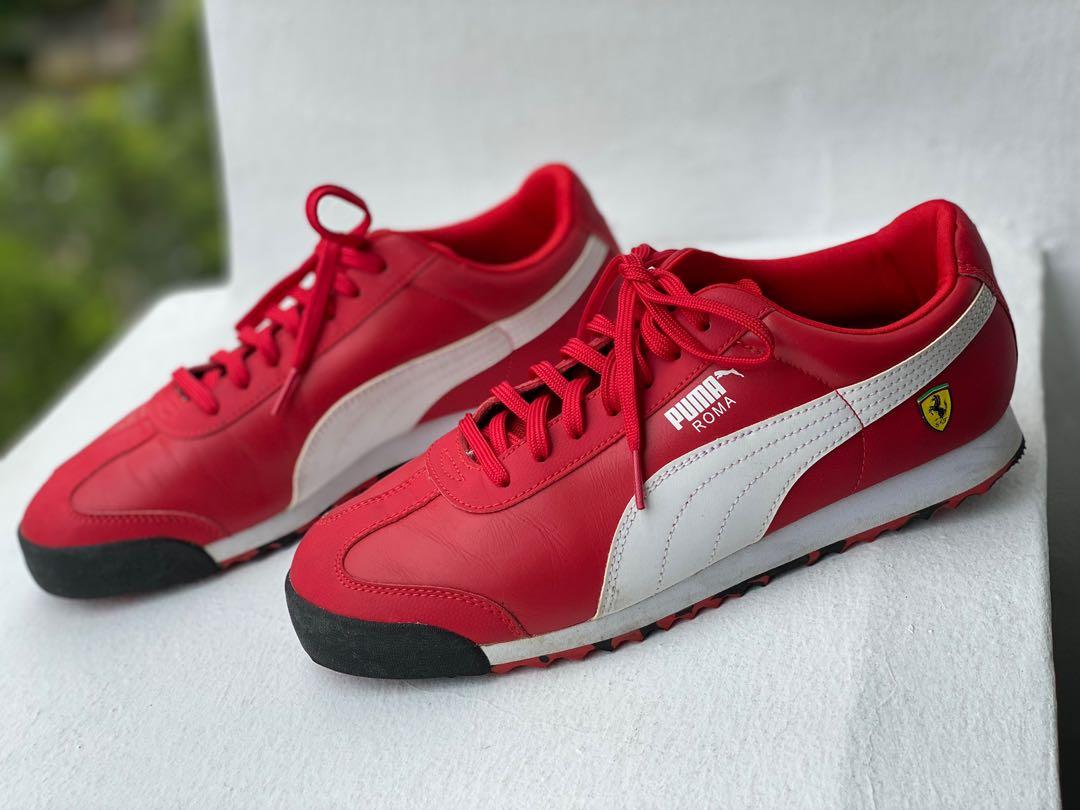 Puma roma ferrari red outlet