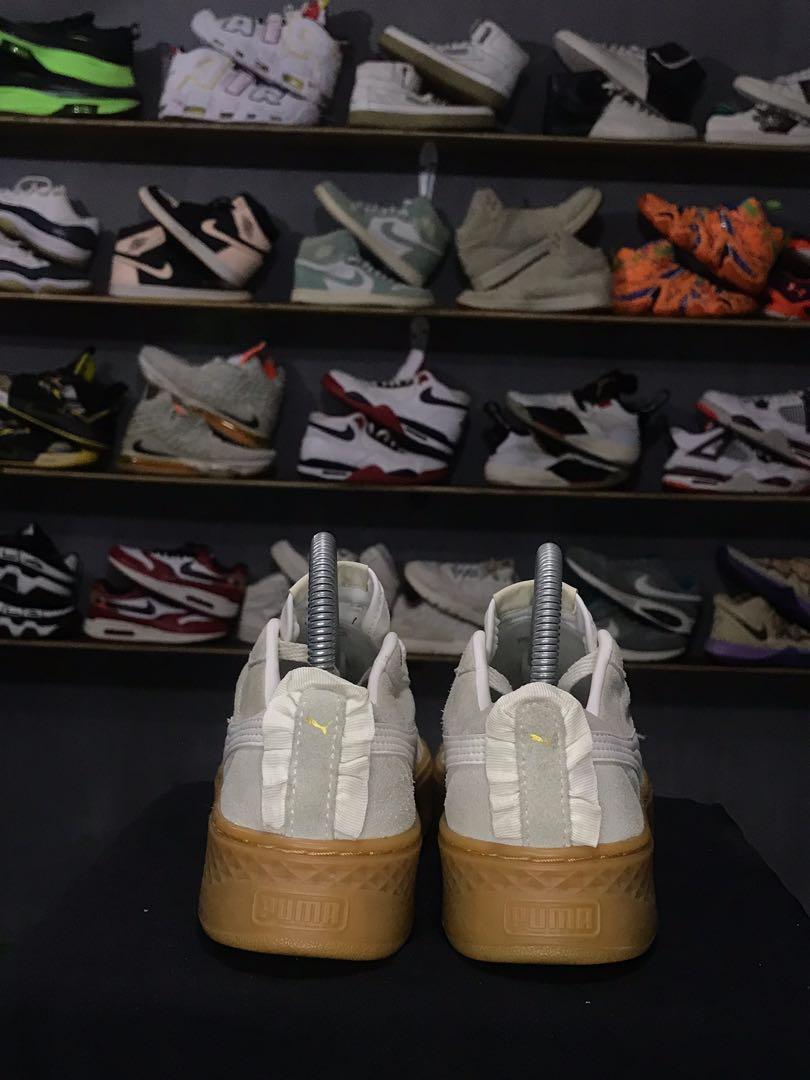 puma smash platform frill