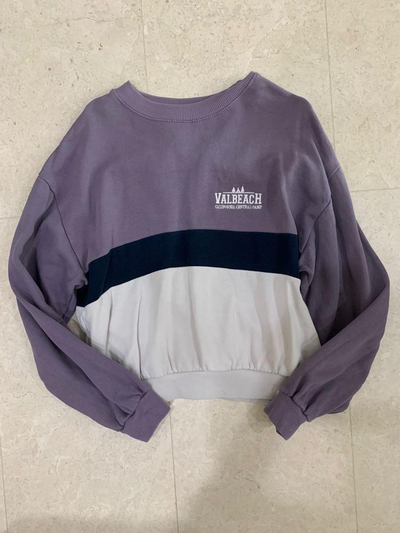 Purple pullover outlet