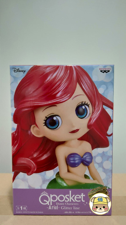 Q Posket Disney Character Ariel Glitter Line Misb Hobbies Toys Toys Games On Carousell