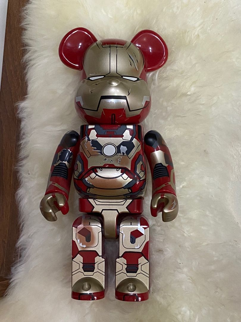 BE@RBRICK ベアブリック IRONMAN MARK42 アイアンマン マーク42 DAMAGE Ver. MARVEL 400%