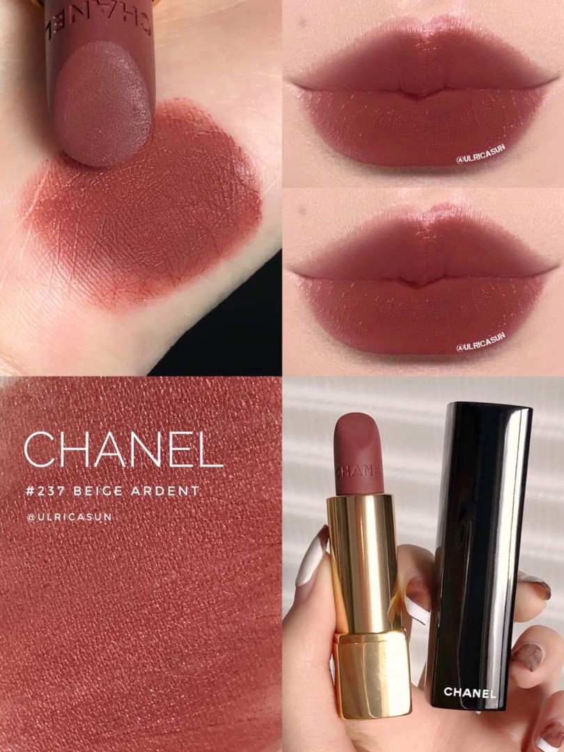 RARE ITEM LIMITED EDITION）💯 Authentic Chanel Lion Lipstick 237 Beige  Ardent, Beauty & Personal Care, Face, Makeup on Carousell
