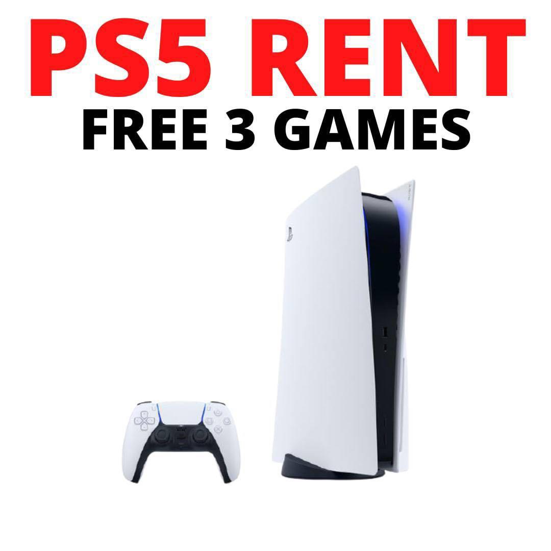 Rent Ps5, Video Gaming, Video Game Consoles, PlayStation on Carousell