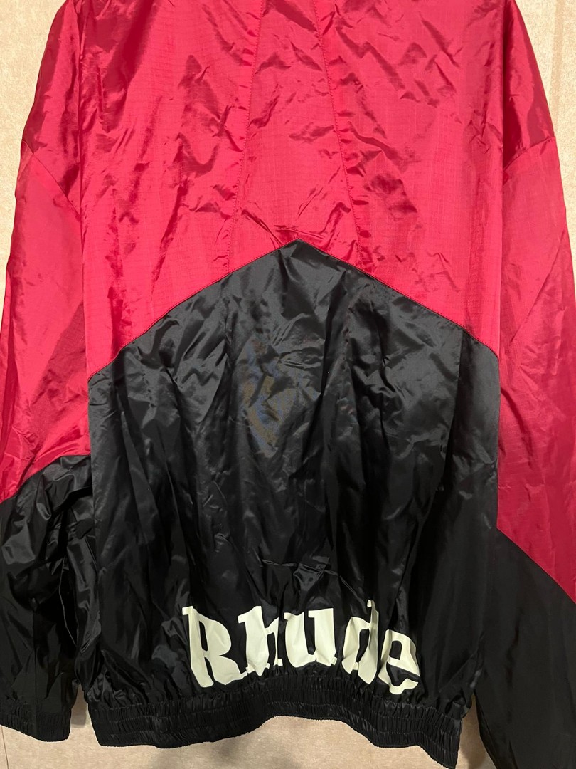 rhude flight jacket