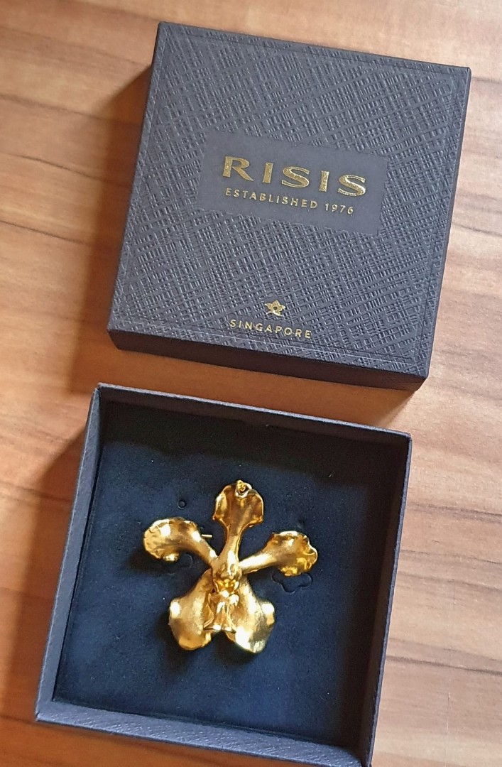 Risis orchid brooch