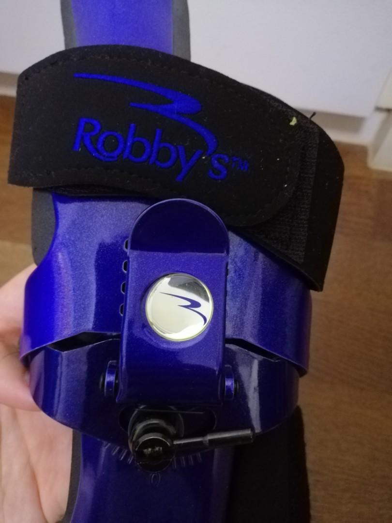 Robby's Wrist Support/Guard Bowling Dark Blue, Sports Equipment, Sports