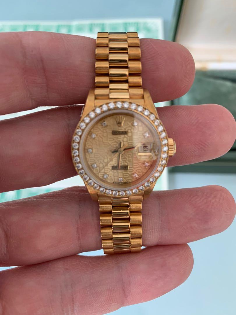 Rolex 68158 ladies datejust Luxury Watches on Carousell