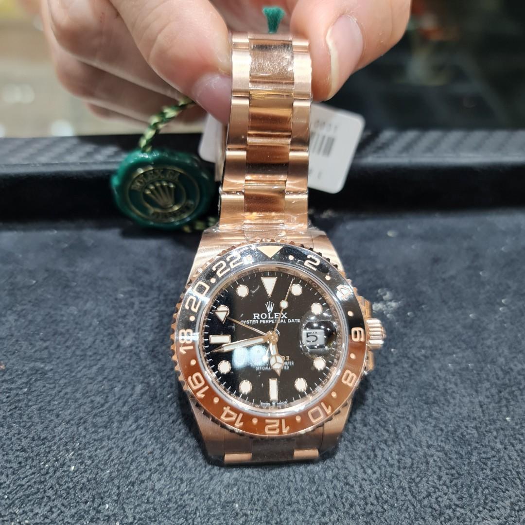 Rolex gmt master 2 rootbeer, Luxury, Watches on Carousell
