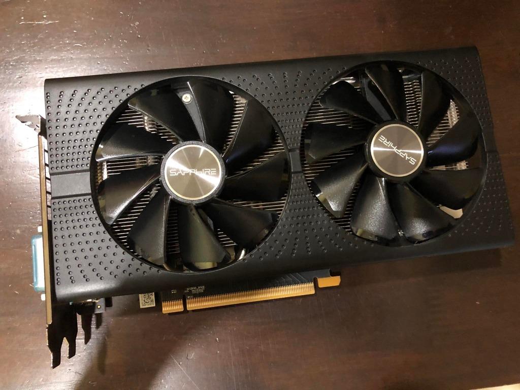 Rx 580 second top hand