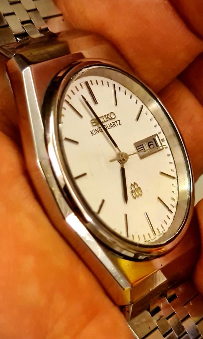 Seiko King Twin Quartz High Accuracy Quartz 9443-7000 Ultra Rare Made In  Japan, Men's Fashion, Watches & Accessories, Watches on Carousell