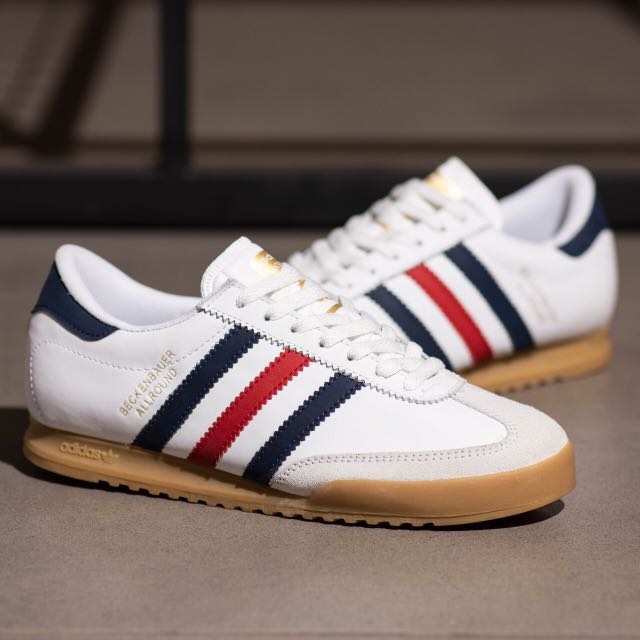 SEPATU ADIDAS BECKENBAUER ALLROUND WHITE FRANCE GUM Fesyen Pria Sepatu Sneakers di Carousell