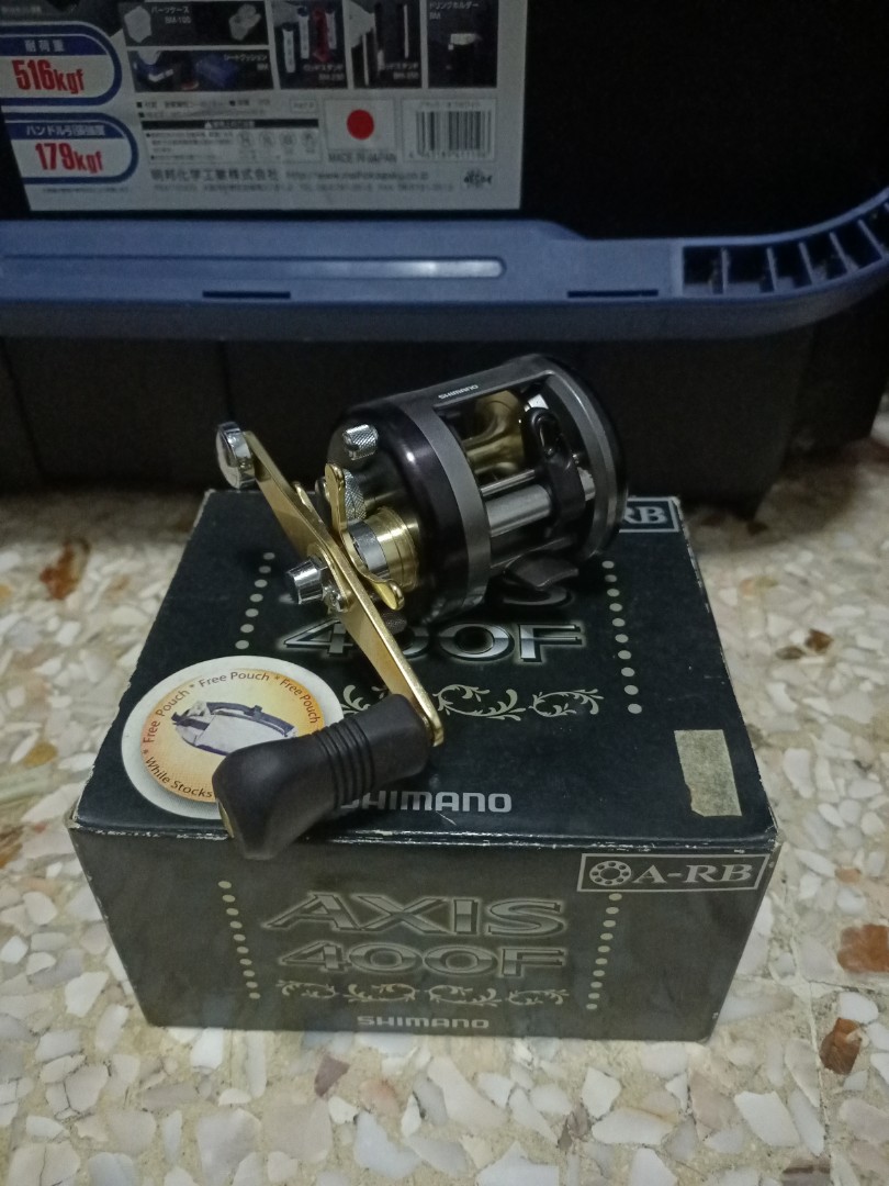SHIMANO AXIS400F 両軸リール SHIMANO AXIS 400F シマノ アクシス 両軸リール リール