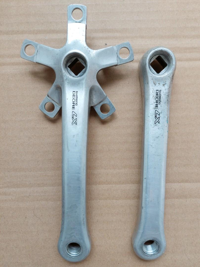 deore square taper crankset