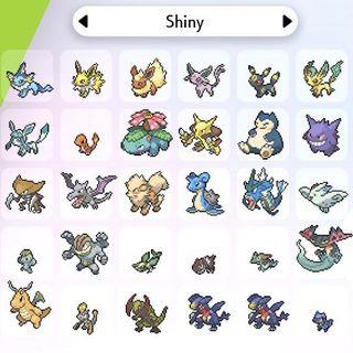 Gen8] Hoenn Shiny Living Dex completed aside from Jirachi : r/ShinyPokemon