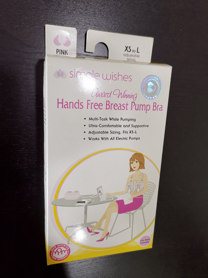 Simple Wishes Hands Free Breast Pump Bra, Babies & Kids, Nursing