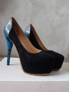 FREE ONGKIR SIZE 37 HIGH HEELS BLUDRU - SEMI KULIT