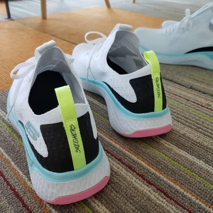 Jual Sepatu Skechers Air Cooled Memory Foam White BARU