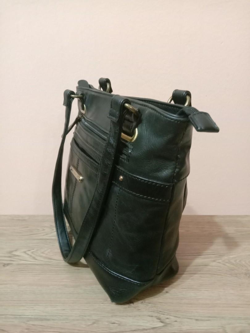 Stone mountain leather handbags hot sale