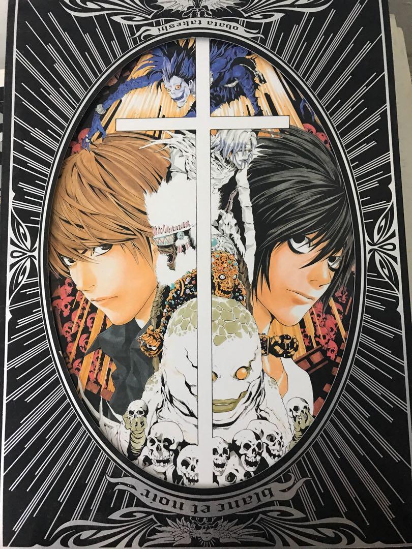 Takeshi Obata artbook blanc et noir