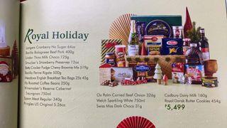 The Market Place by Rustan’s  Christmas basket