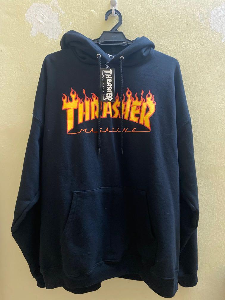 Thrasher hoodie authentic Men s Fashion Tops Sets Hoodies