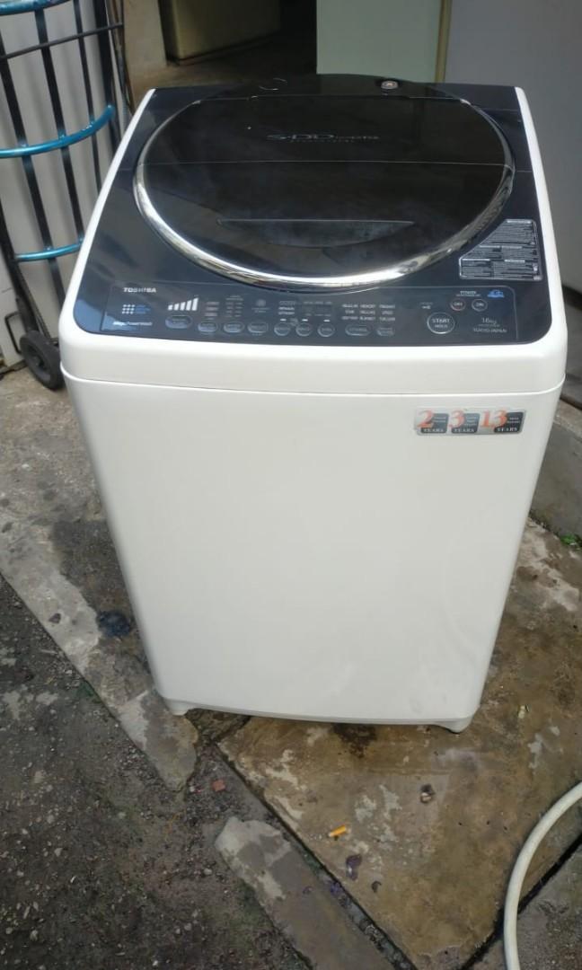 Toshiba 16kg shop washing machine