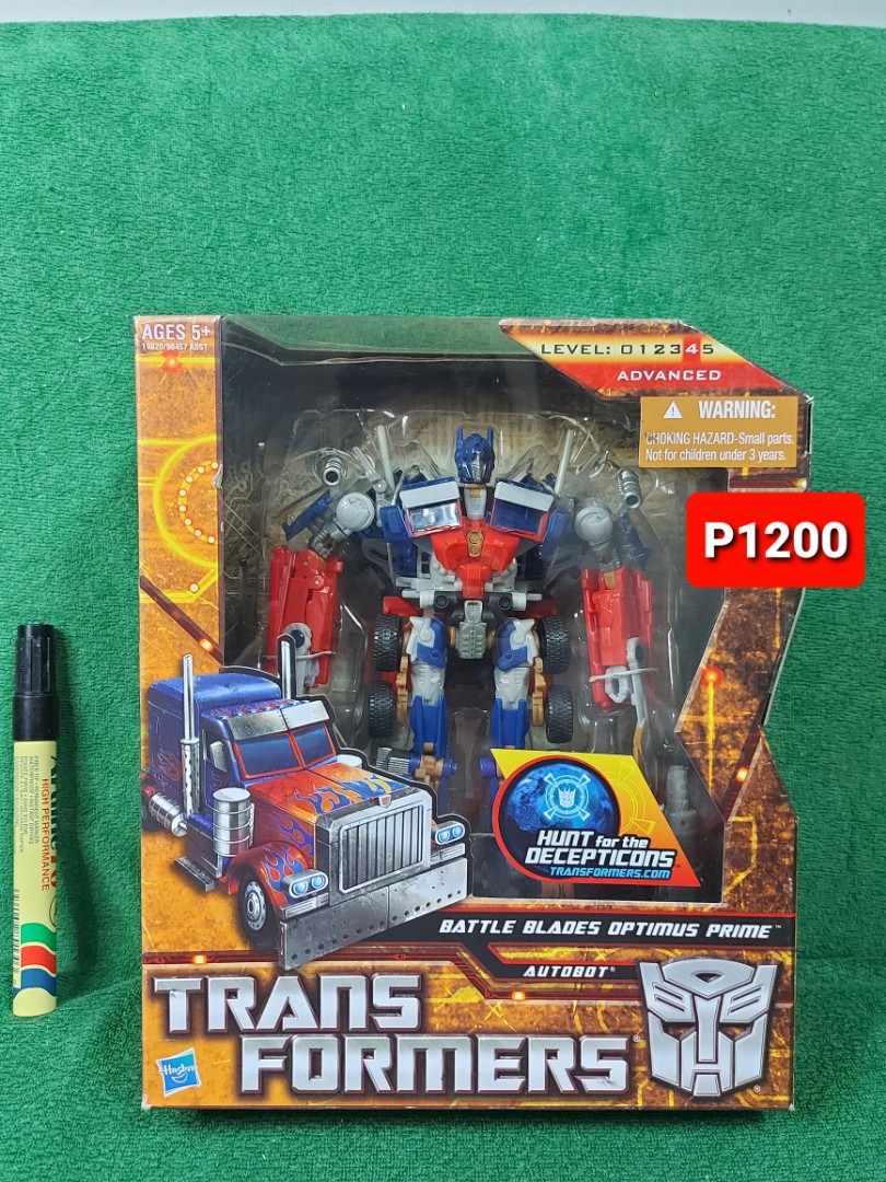 Transformers Battle Blades Optimus Prime Autobot, Hobbies & Toys, Toys