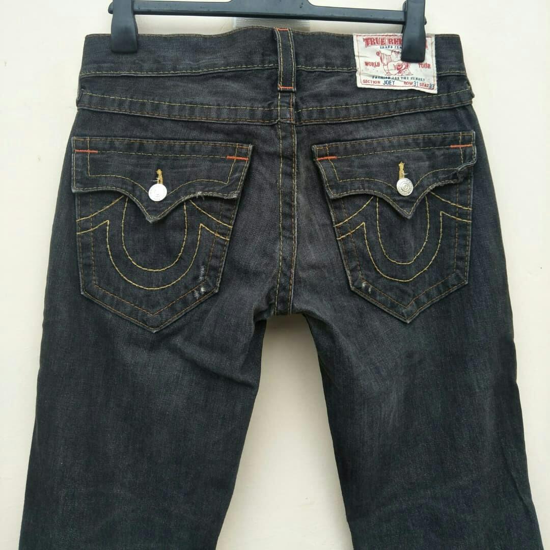 True Religion Size Fit 33, Fesyen Pria 