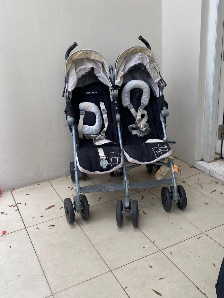 mclaren side by side stroller