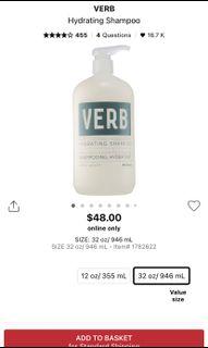 VERB: Hydrating Shampoo