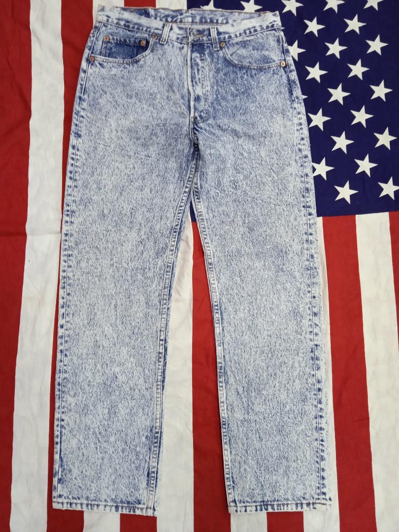 Levi 501 acid wash jeans store