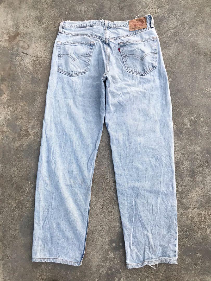 Vintage Levi's 515 Jeans SPECIAL RESERVE Made in USA Baggy Travis Style  Waist 33 Authentic, Men's Fashion, Bottoms, Jeans on Carousell