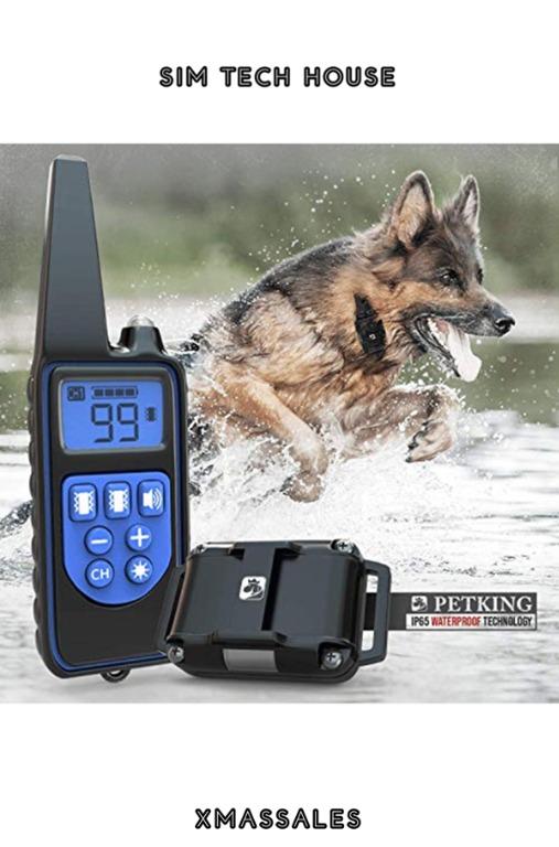 XMAS PetKing Premium Dog Training Collar with Remote for Small