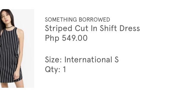 zalora shift dress