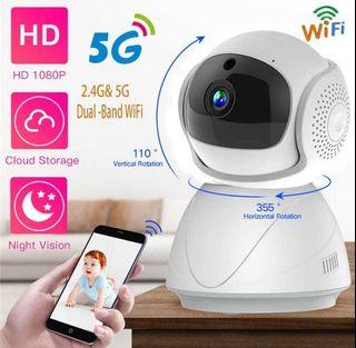 2.4G/5G IP camera 1080P wifi hd home security cam Surveillance CCTV Network ptz Wireless Camera Two Way Audio smart Baby Monitor